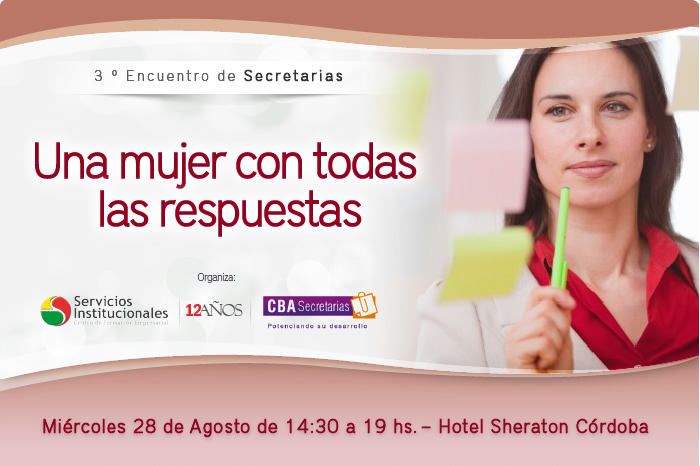 Una mujer con todas las respuestas
